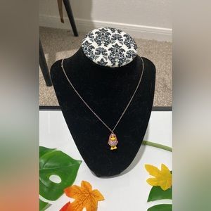 Sparkly penguin 🐧 Necklace for little girls (children)